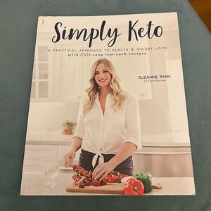 Simply Keto Cookbook by Suzanne Ryan